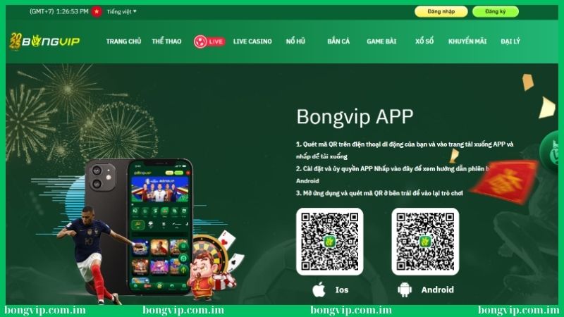 Hướng dẫn quy trình tải app Bongvip từ A đến Z